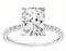 3 Carat Radiant Cut Moissanite Ring